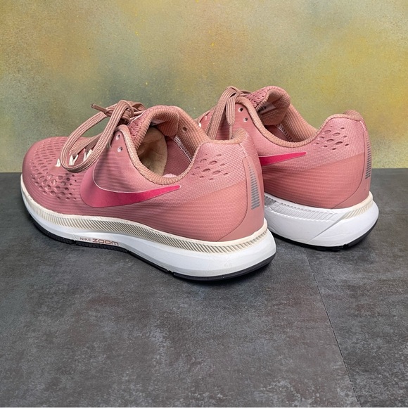 Nike Air Zoom Pegasus 34 Women's Pink Running Shoes Size 7.5 - Picture 10 of 16